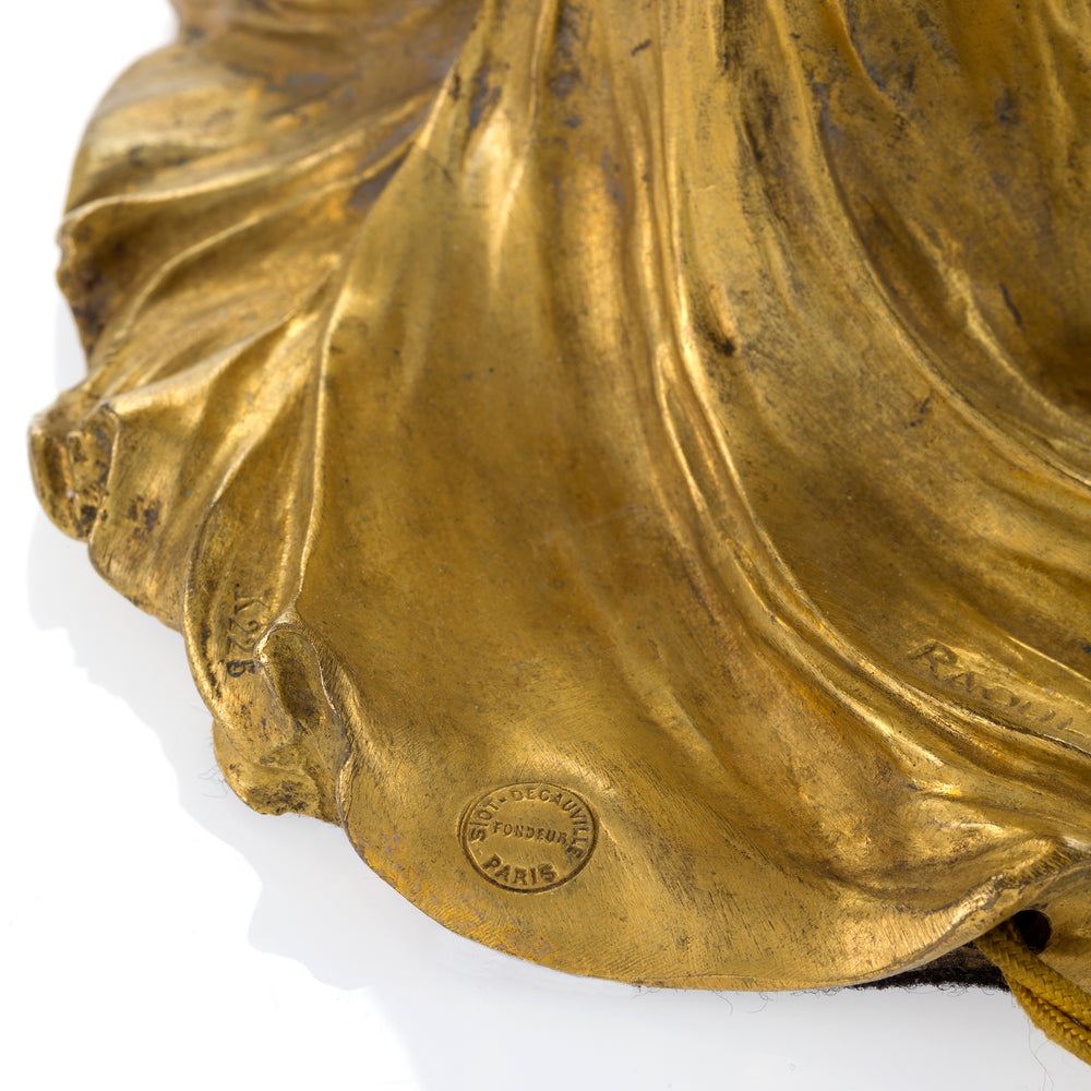 
                      
                        Macklowe Gallery François-Raoul Larche "Loïe Fuller," Gilt Bronze Sculpture
                      
                    