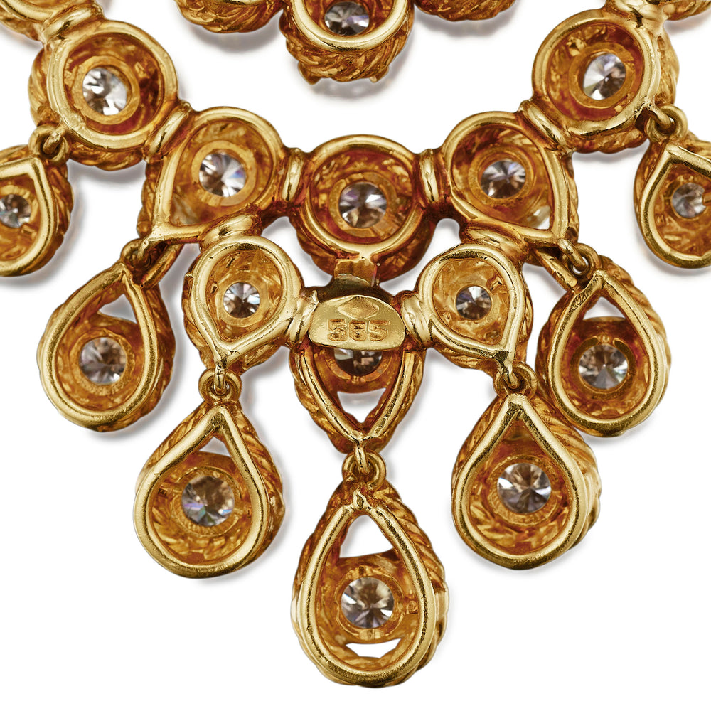 
                      
                        Macklowe Gallery Van Cleef & Arpels Indian-inspired Convertible Diamond Necklace and Pendant Earrings
                      
                    