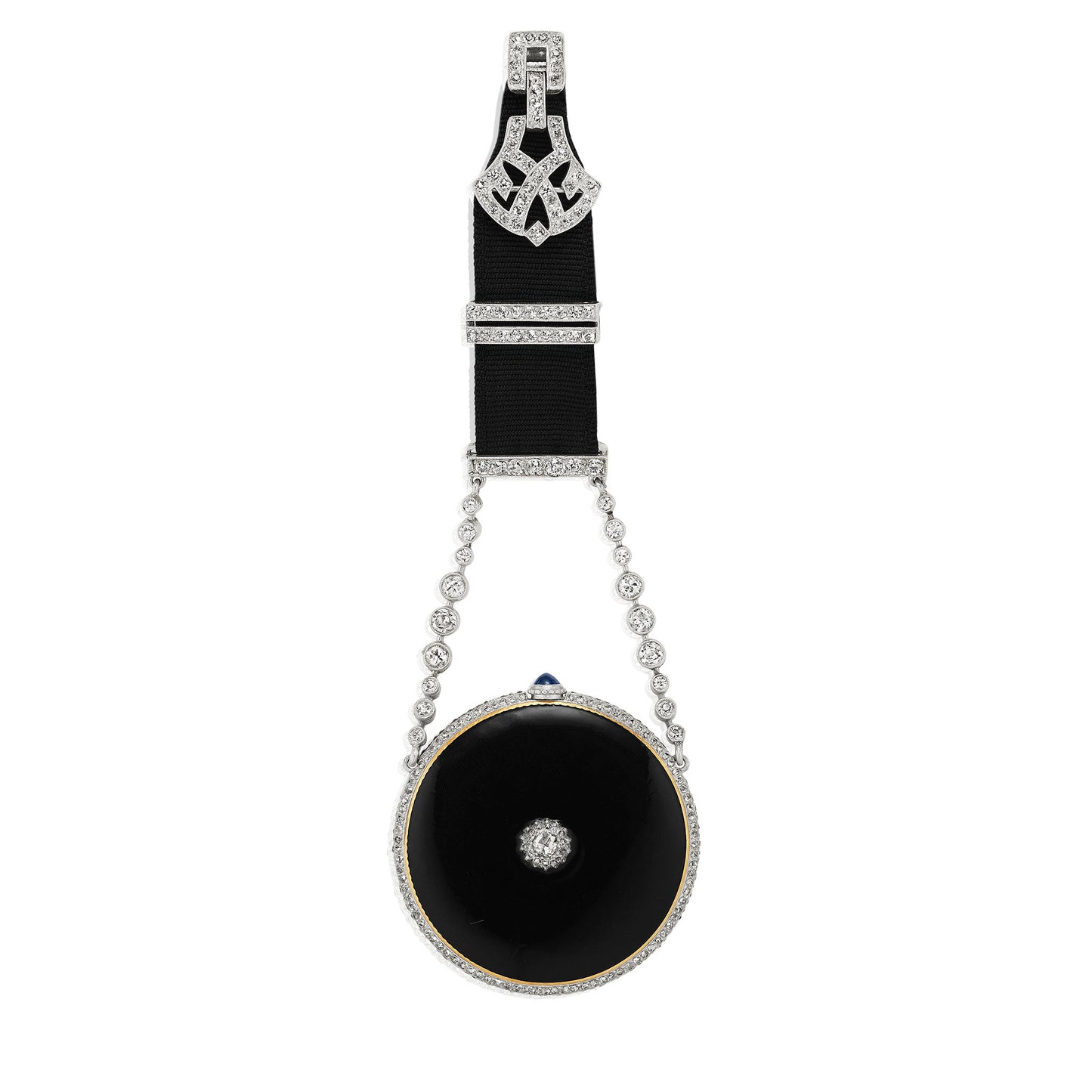 Macklowe Gallery Cartier Paris Belle Époque Lapel Watch