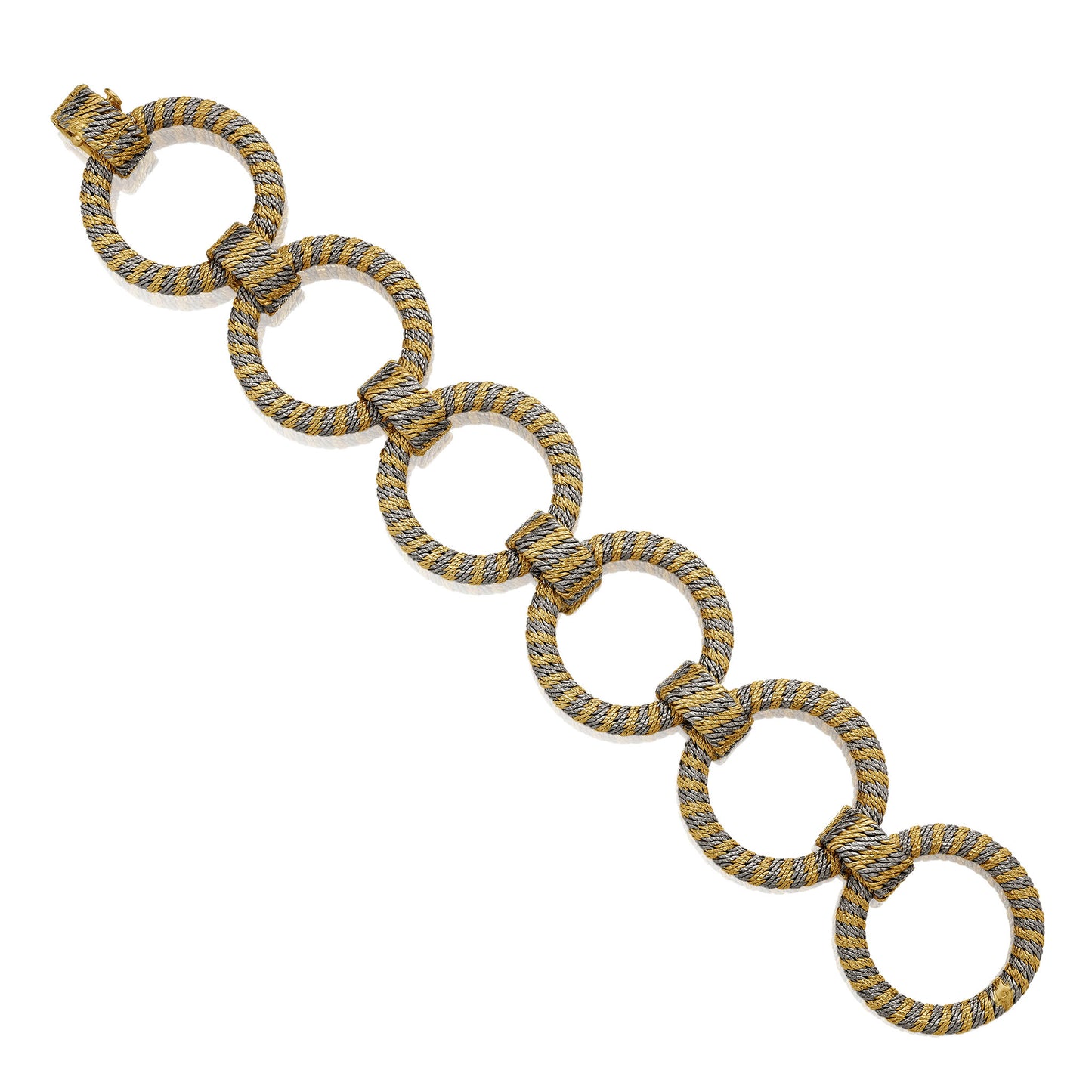 Macklowe Gallery Georges L'Enfant for Tiffany & Co. Bi-color Gold Bracelet