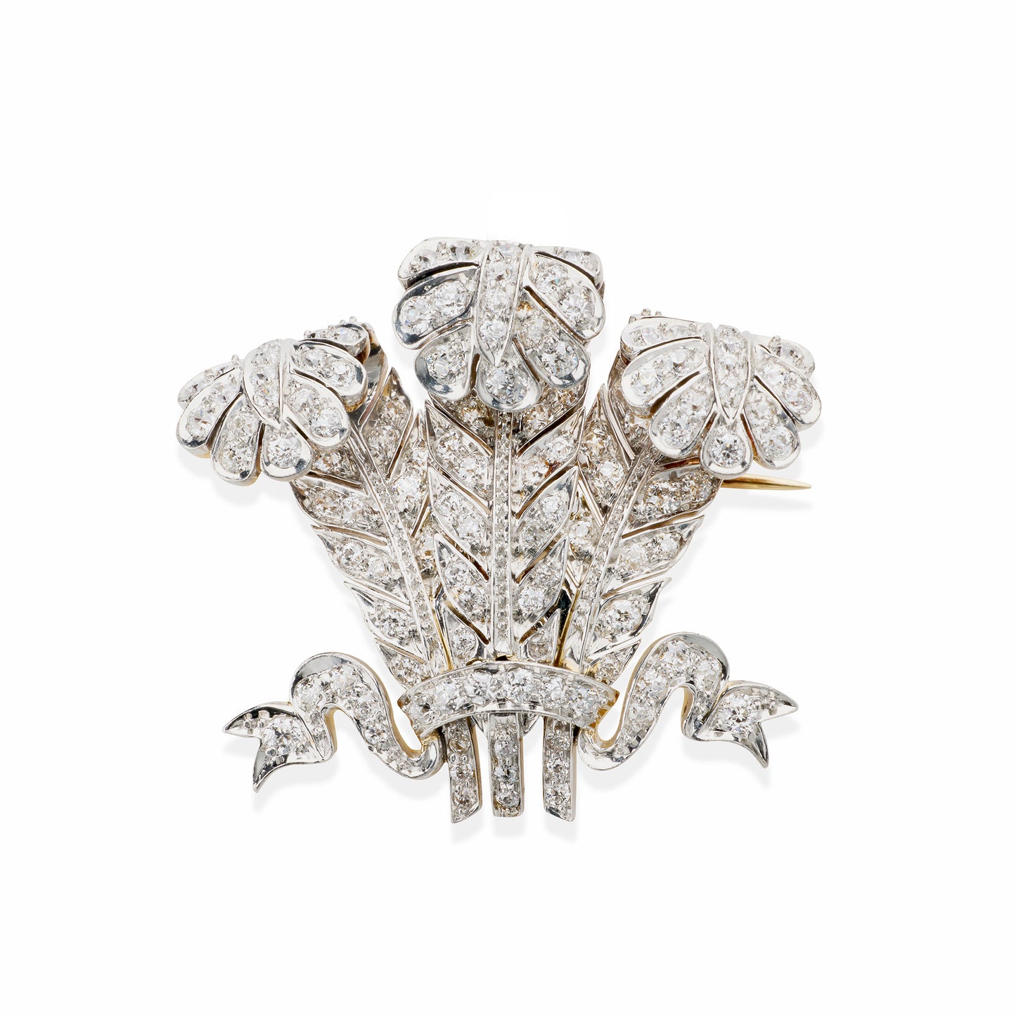 Macklowe Gallery Tiffany & Co. Edwardian Prince of Wales Brooch