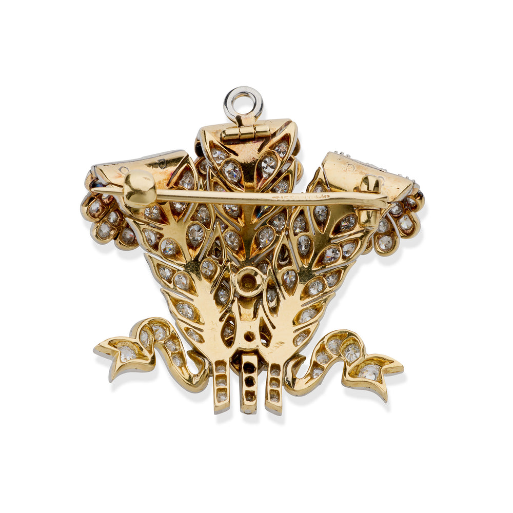 
                      
                        Macklowe Gallery Tiffany & Co. Edwardian Prince of Wales Brooch
                      
                    