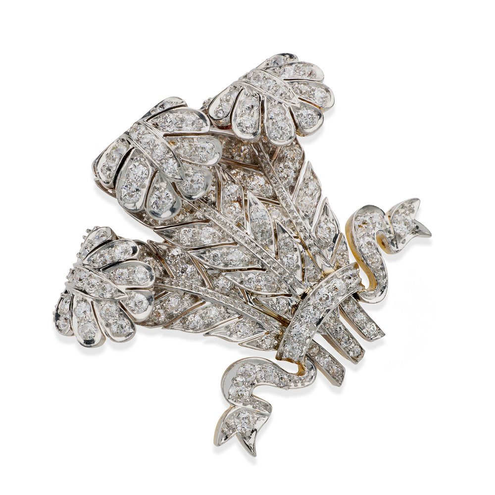 
                      
                        Macklowe Gallery Tiffany & Co. Edwardian Prince of Wales Brooch
                      
                    