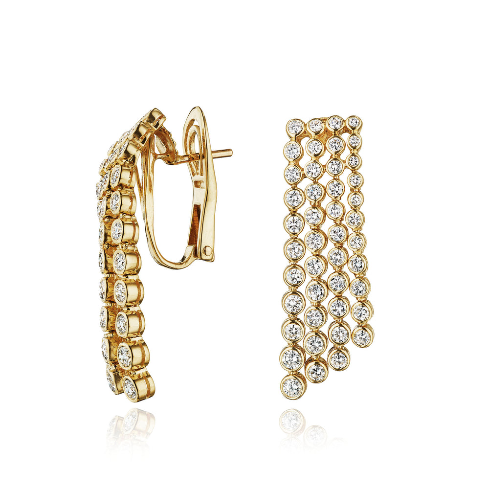 
                      
                        Macklowe Gallery Van Cleef & Arpels Paris Cascade Diamond Earrings 
                      
                    