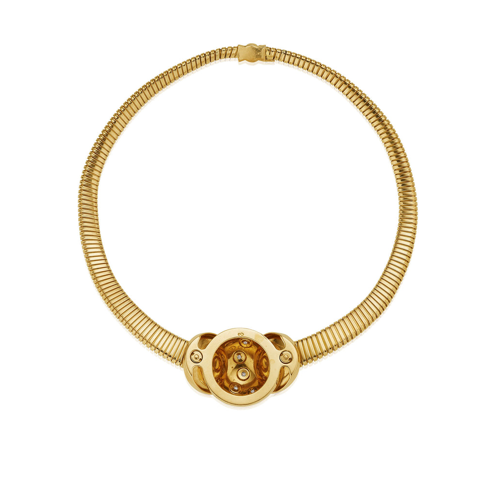 
                      
                        Macklowe Gallery French Retro Tubogas Necklace
                      
                    