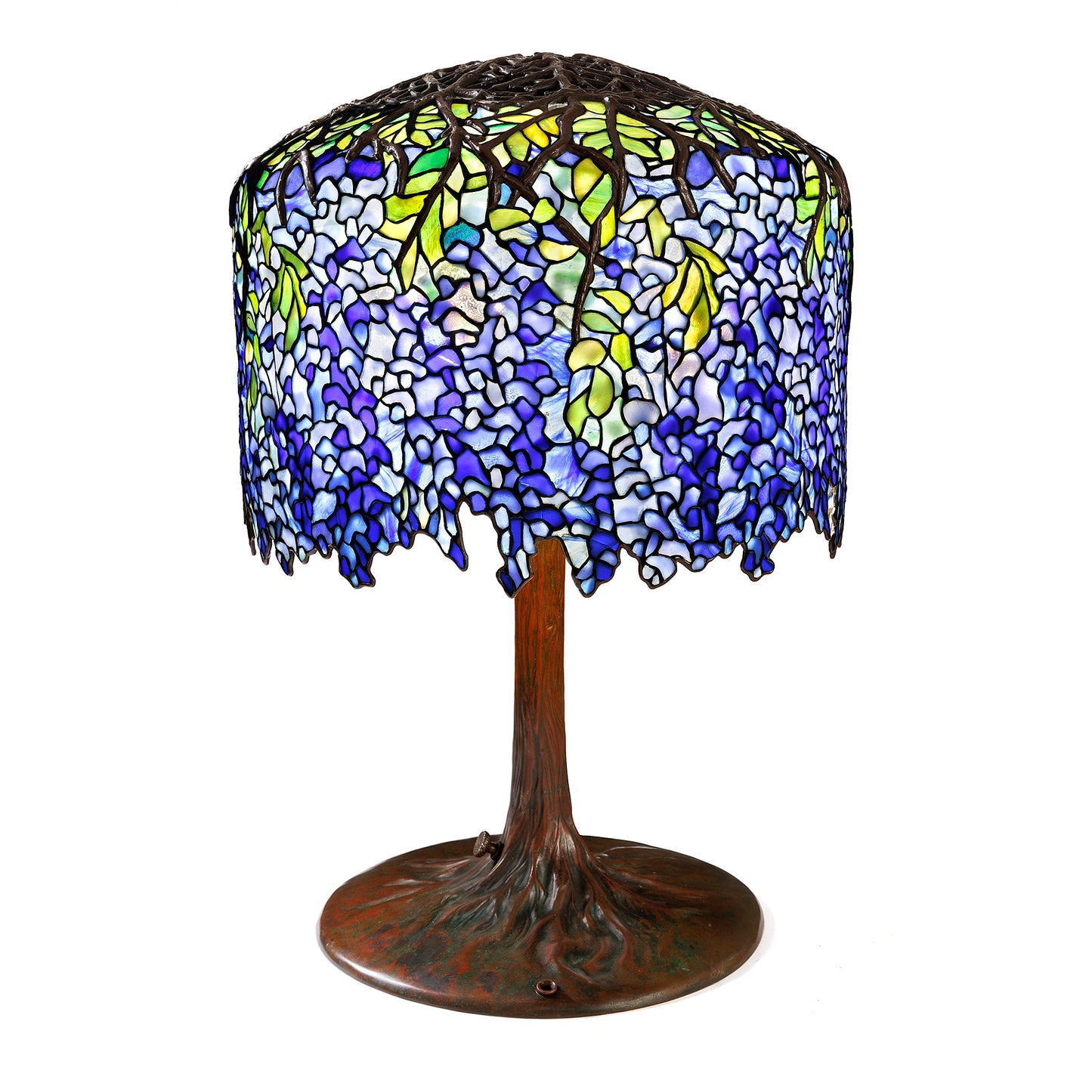 Macklowe Gallery Tiffany Studios New York "Wisteria" Table Lamp