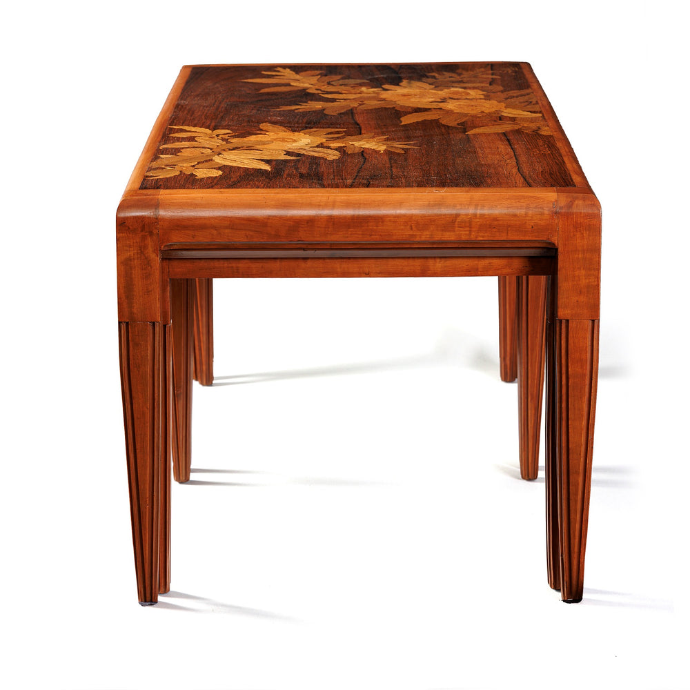 
                      
                        Macklowe Gallery Émile Gallé Set of Three Nesting Tables
                      
                    