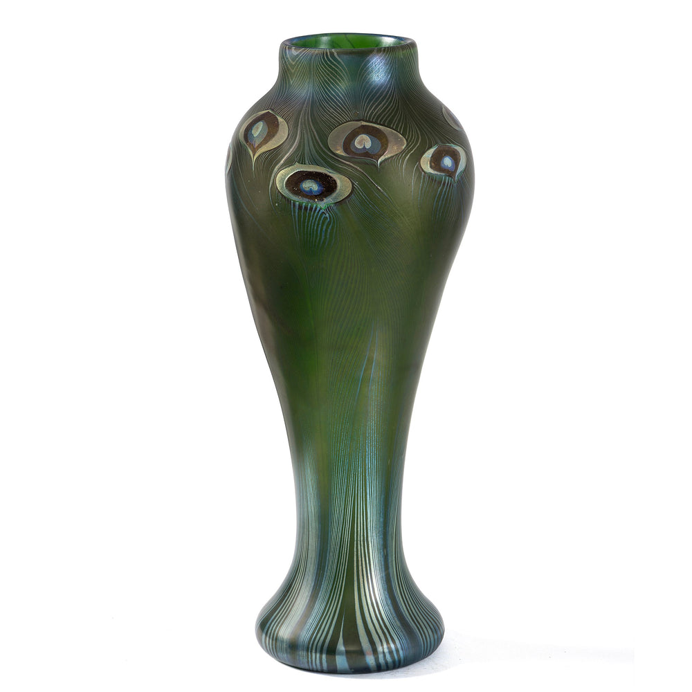 
                      
                        Macklowe Gallery Tiffany Studios New York Monumental "Peacock" Vase
                      
                    