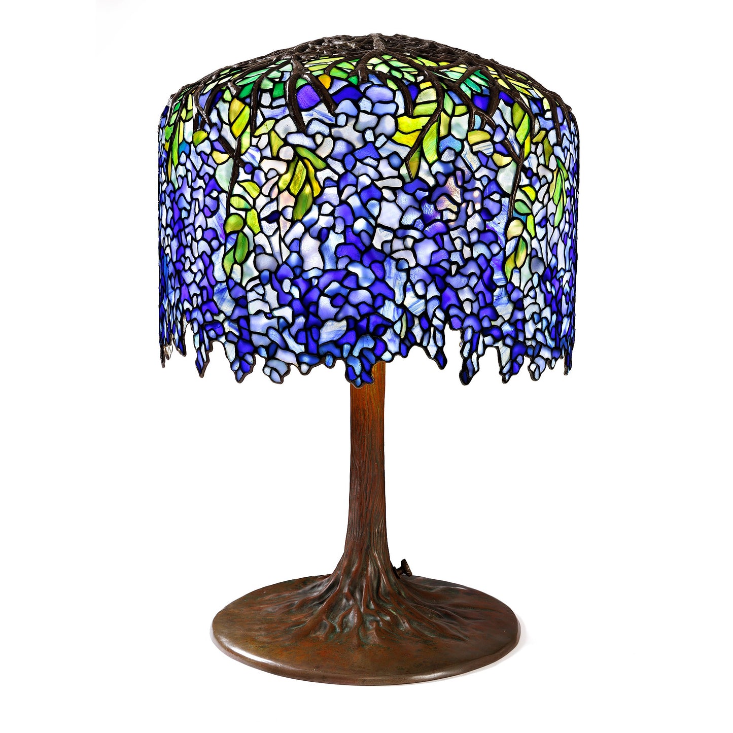 Macklowe Gallery Tiffany Studios New York "Wisteria" Table Lamp