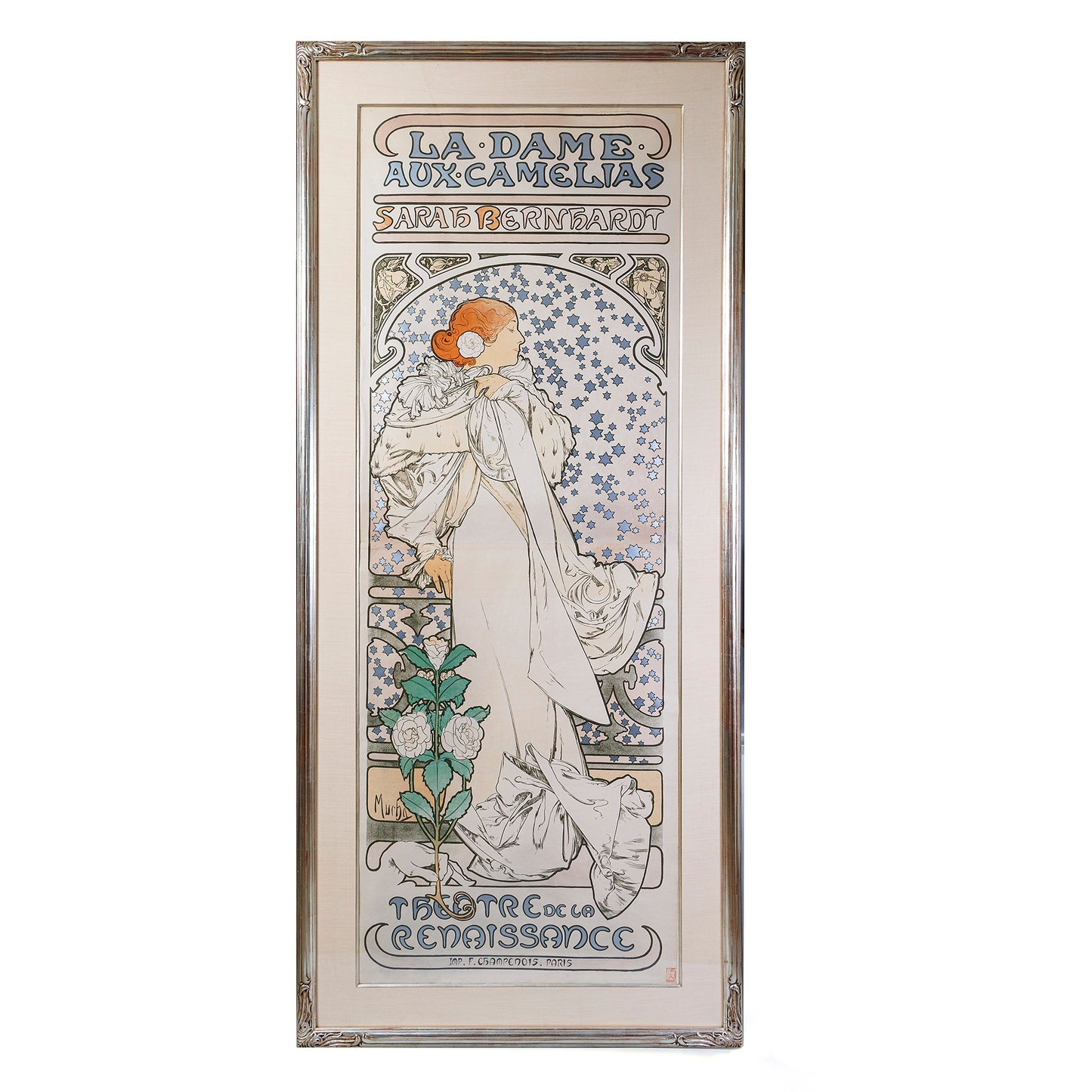 Macklowe Gallery Alphonse Mucha "La Dame aux Camelias" Lithograph