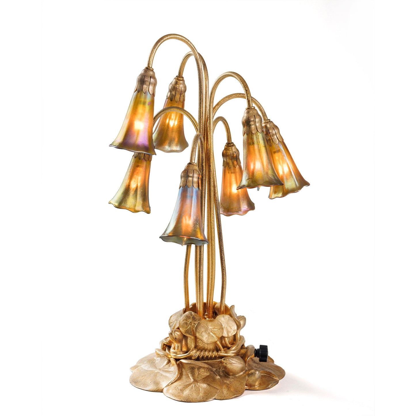 Macklowe Gallery Tiffany Studios New York "Seven-light Lily” Table Lamp