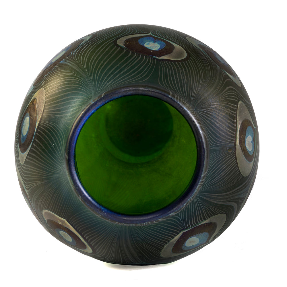 
                      
                        Macklowe Gallery Tiffany Studios New York Monumental "Peacock" Vase
                      
                    