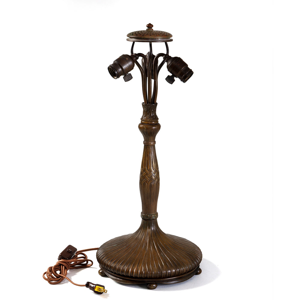 
                      
                        Macklowe Gallery Tiffany Studios New York “Clematis” Table Lamp
                      
                    