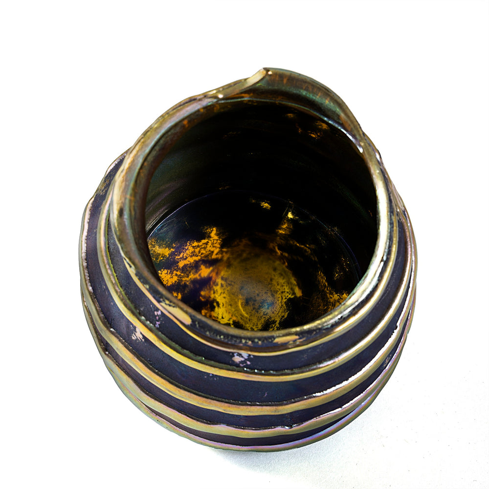 
                      
                        Macklowe Gallery Louis Comfort Tiffany "Lava" Favrile Vase
                      
                    