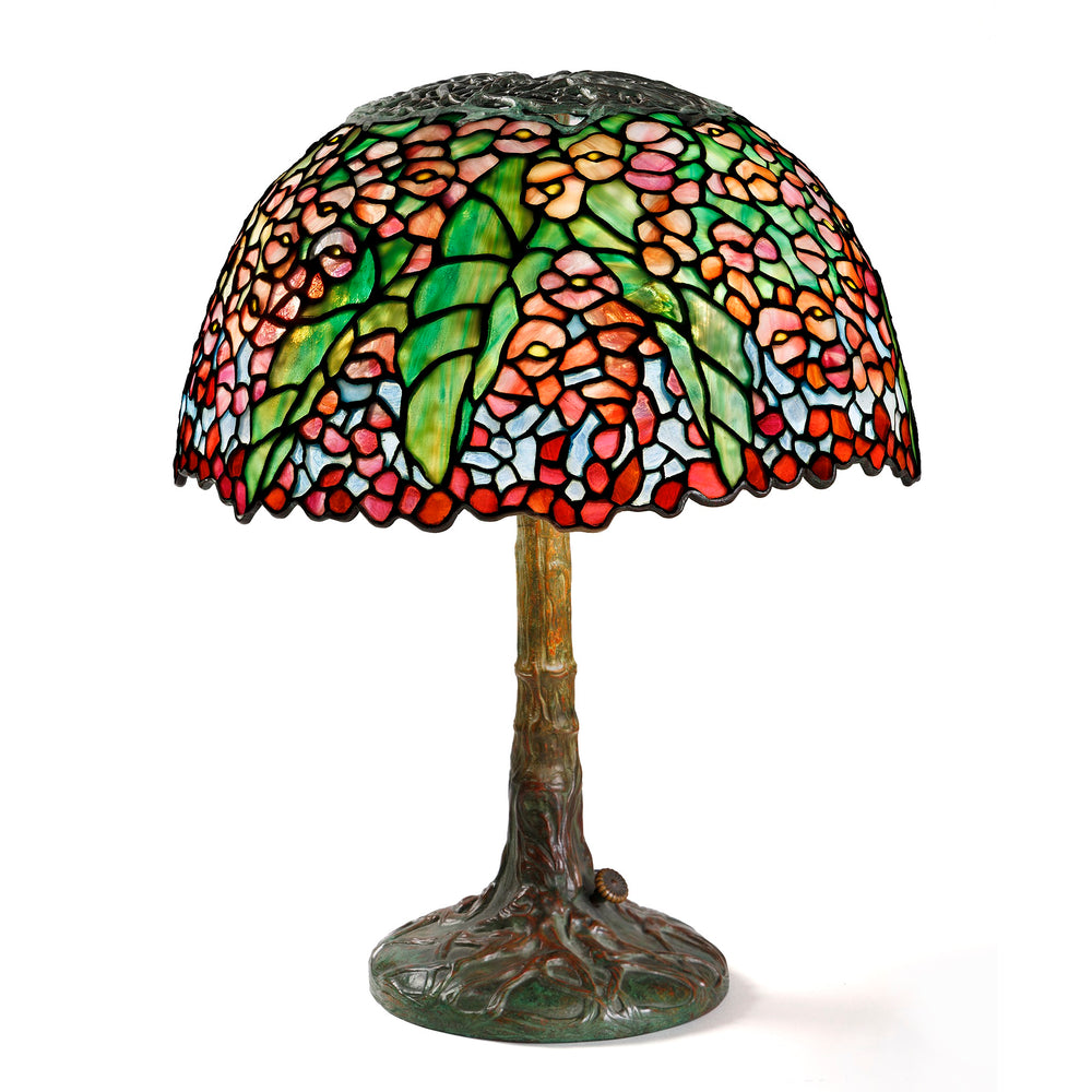 
                      
                        Macklowe Gallery Tiffany Studios New York "Pony Begonia" Table Lamp
                      
                    