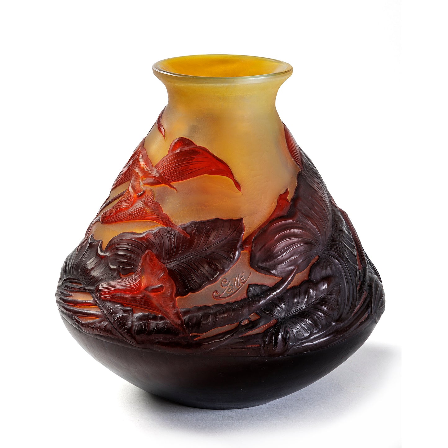 Macklowe Gallery Émile Gallé "Calla Lily" Vase