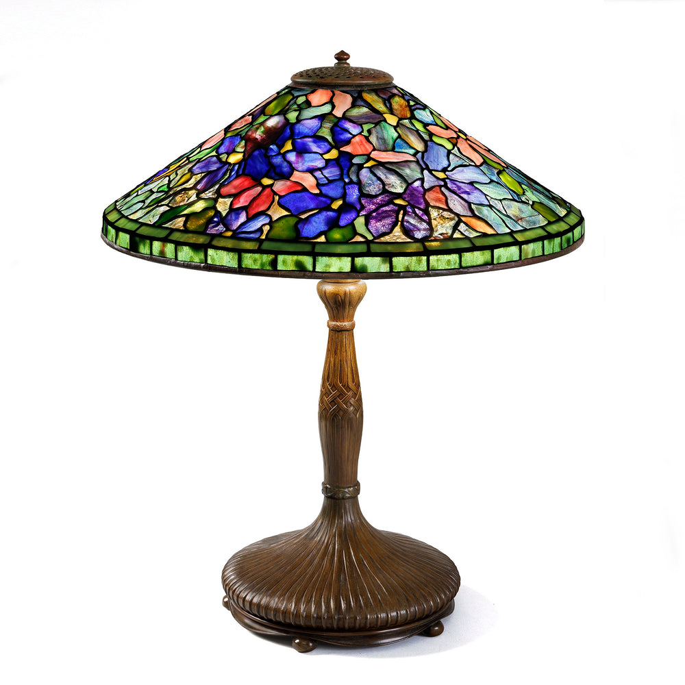 Macklowe Gallery Tiffany Studios New York “Clematis” Table Lamp