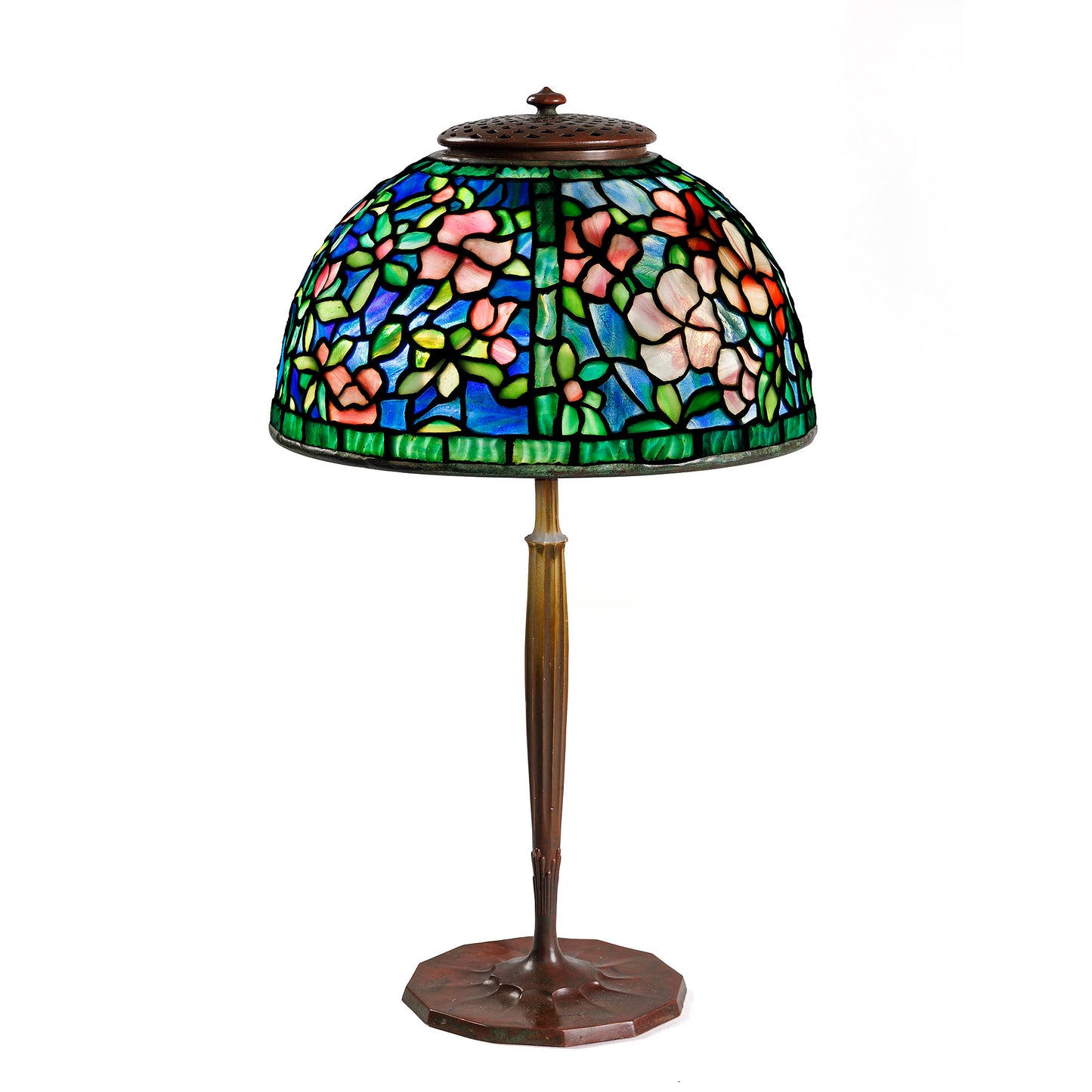 Macklowe Gallery Tiffany Studios New York "Pony Azalea" Table Lamp