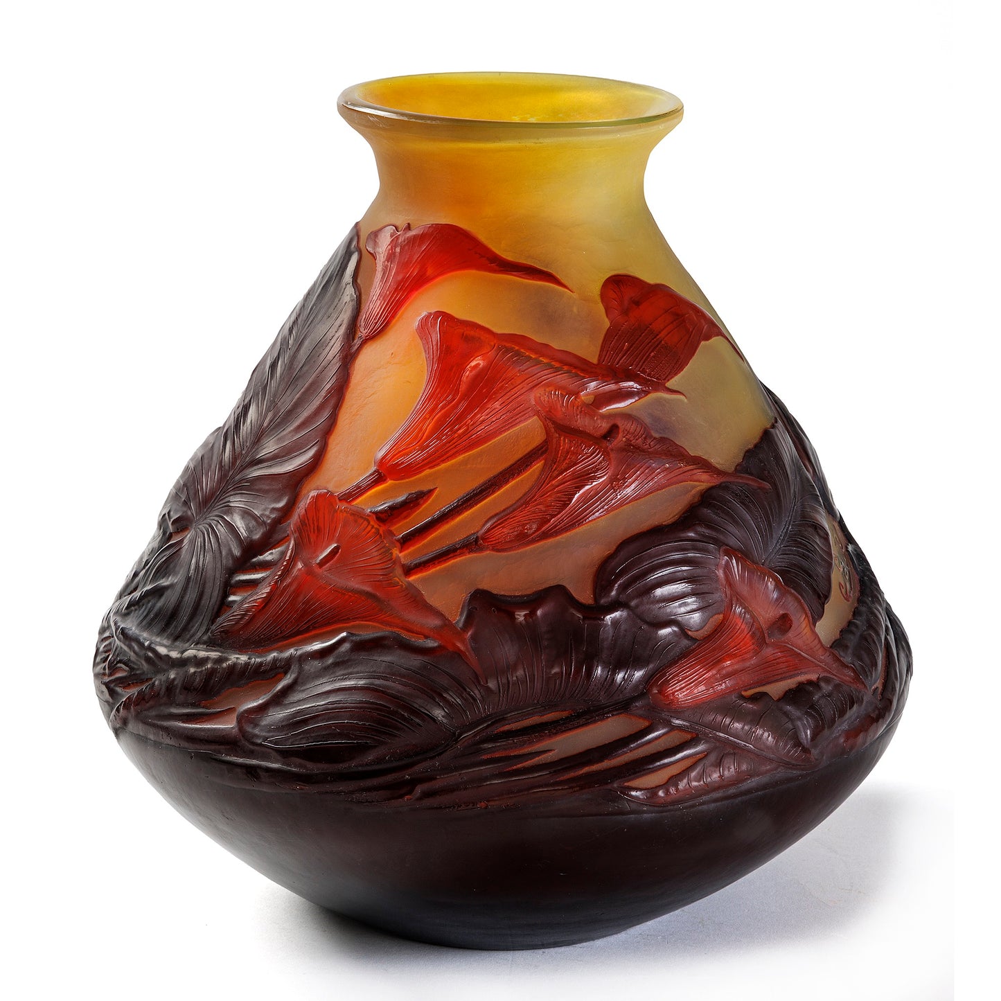 Macklowe Gallery Émile Gallé "Calla Lily" Vase