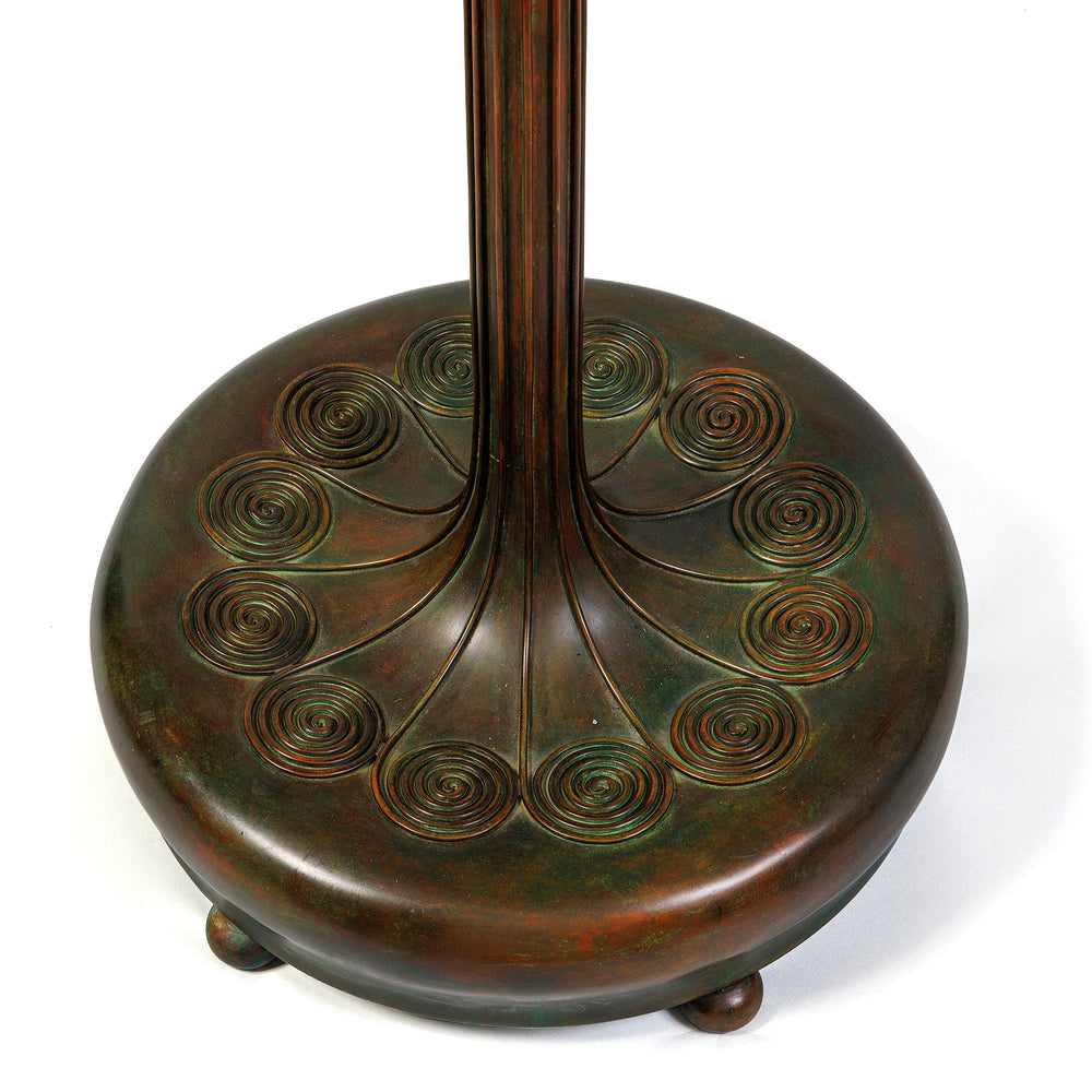 
                      
                        Macklowe Gallery Tiffany Studios New York "Curtain" Border Floor Lamp 
                      
                    