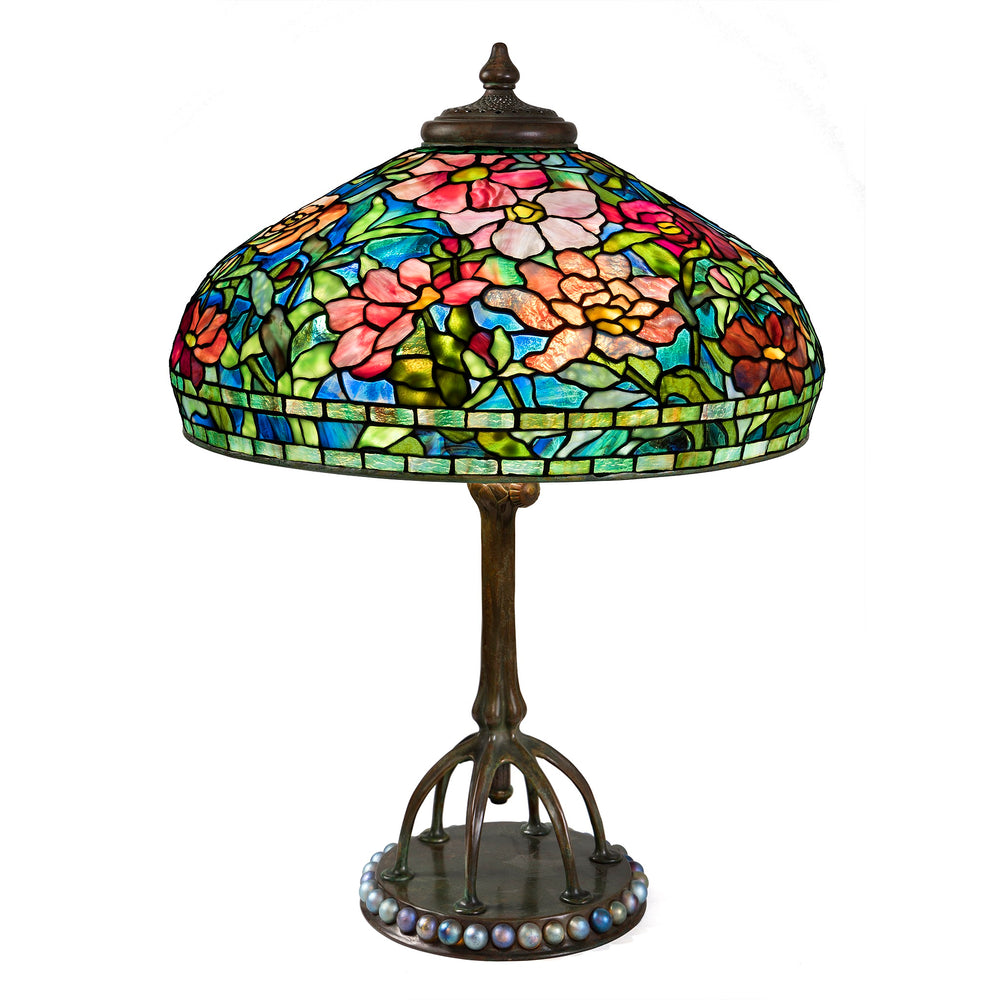 
                      
                        Macklowe Gallery Tiffany Studios New York "Peony" Table Lamp
                      
                    