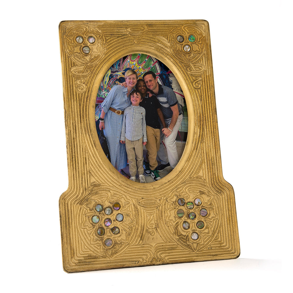 Macklowe Gallery Tiffany Studios New York 'Abalone" Picture Frame