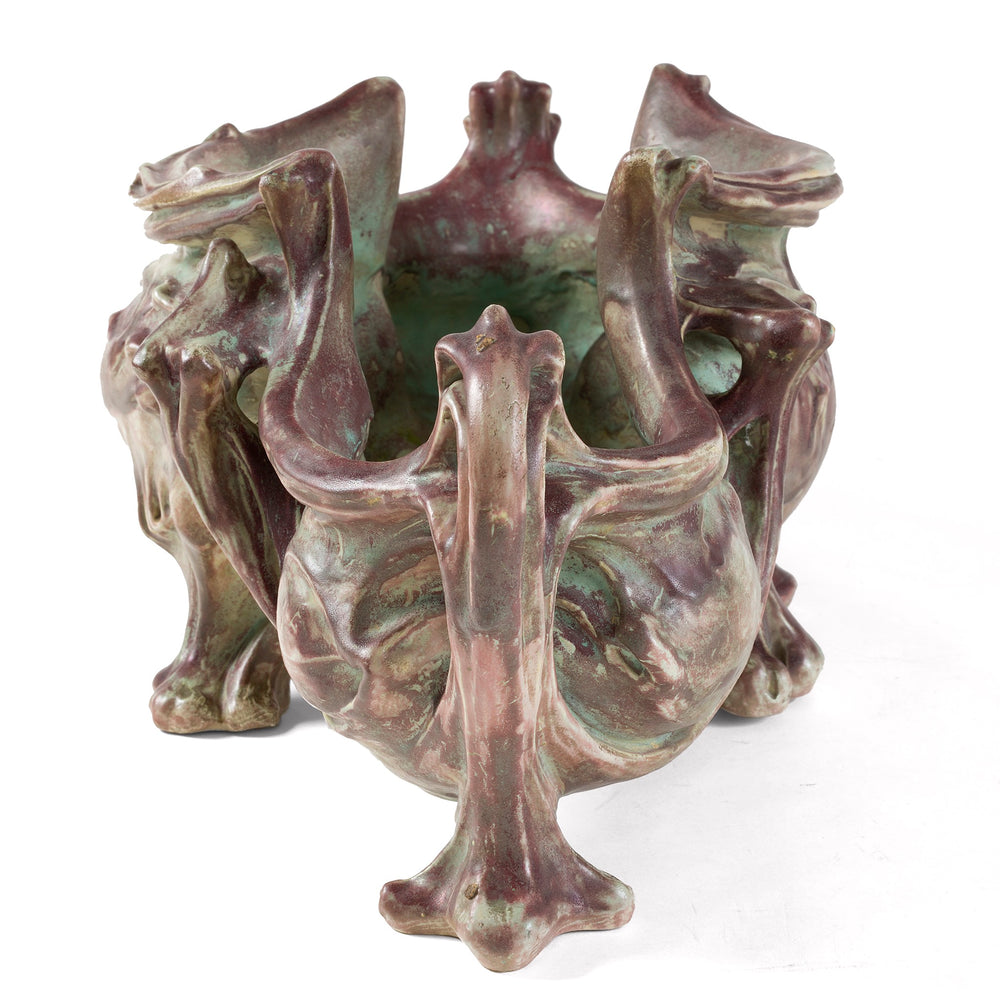 
                      
                        Macklowe Gallery Hector Guimard Large Glazed Ceramic Planter
                      
                    