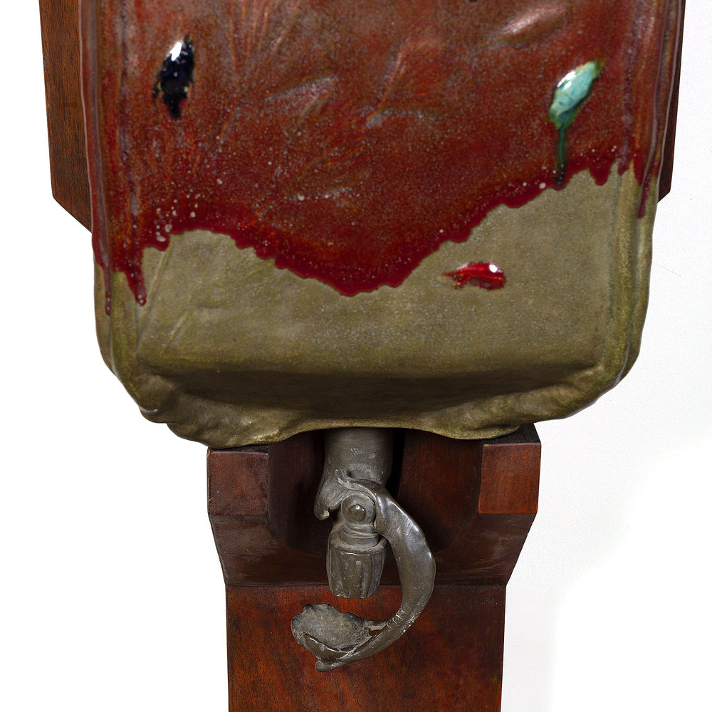 
                      
                        Macklowe Gallery François-Rupert Carabin  Ceramic Fountain Basin
                      
                    