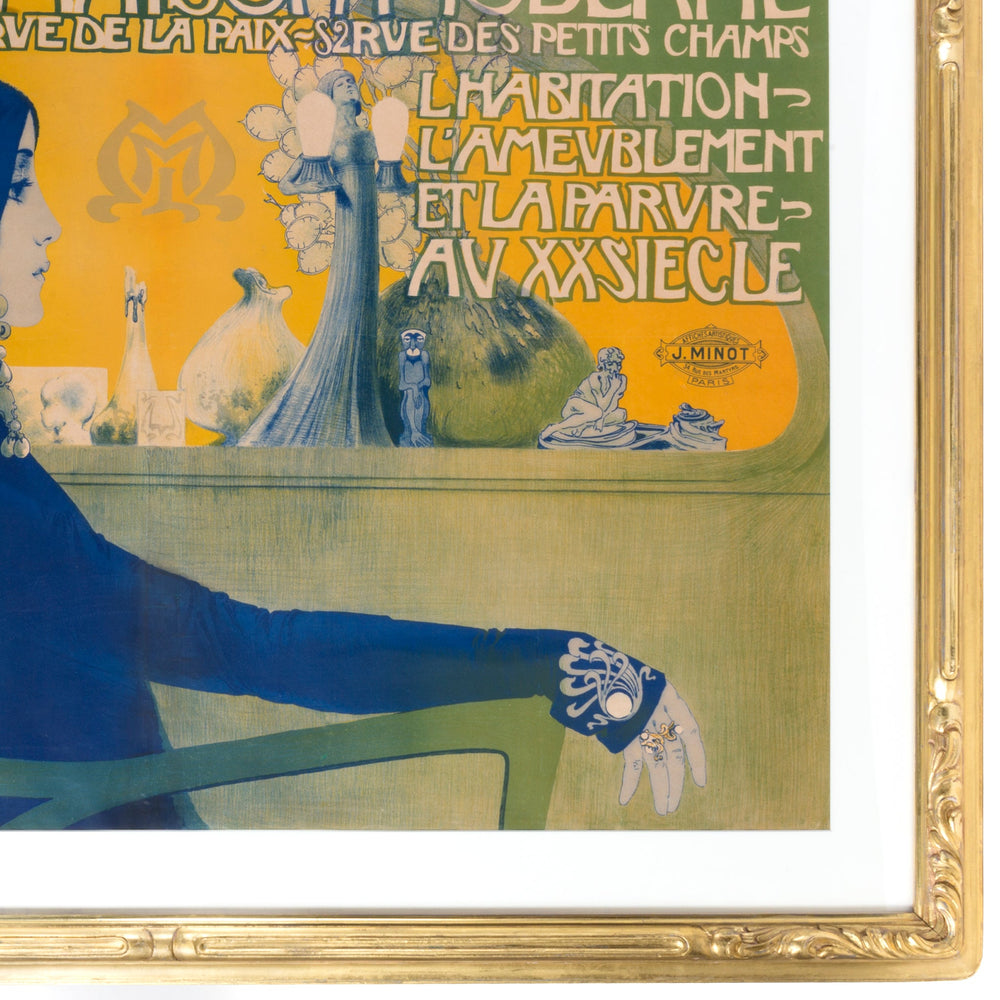 
                      
                        Macklowe Gallery Manuel Orazi "La Maison Moderne" ("The Modern House") Lithograph
                      
                    