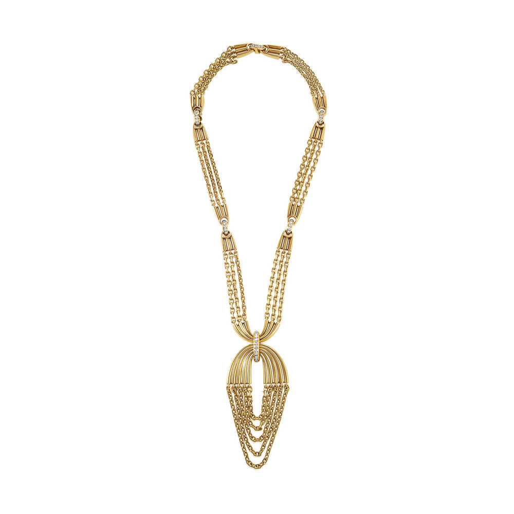 
                      
                        Macklowe Gallery Van Cleef & Arpels Gold Pendant Necklace
                      
                    