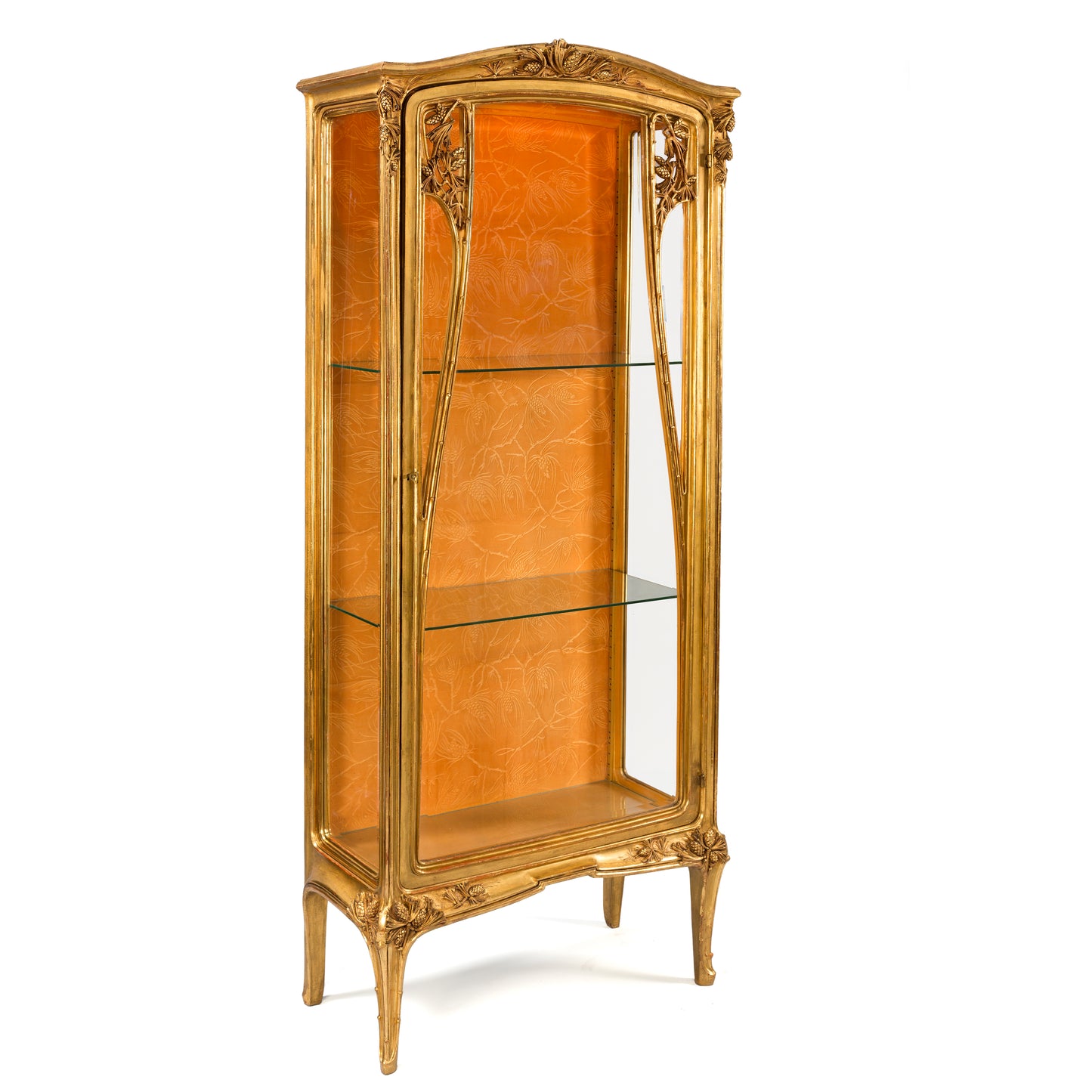 Macklowe Gallery Louis Majorelle Gilt Walnut 